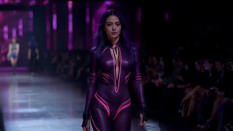 Marvel Superheroines Fashion Show _ AI Video
