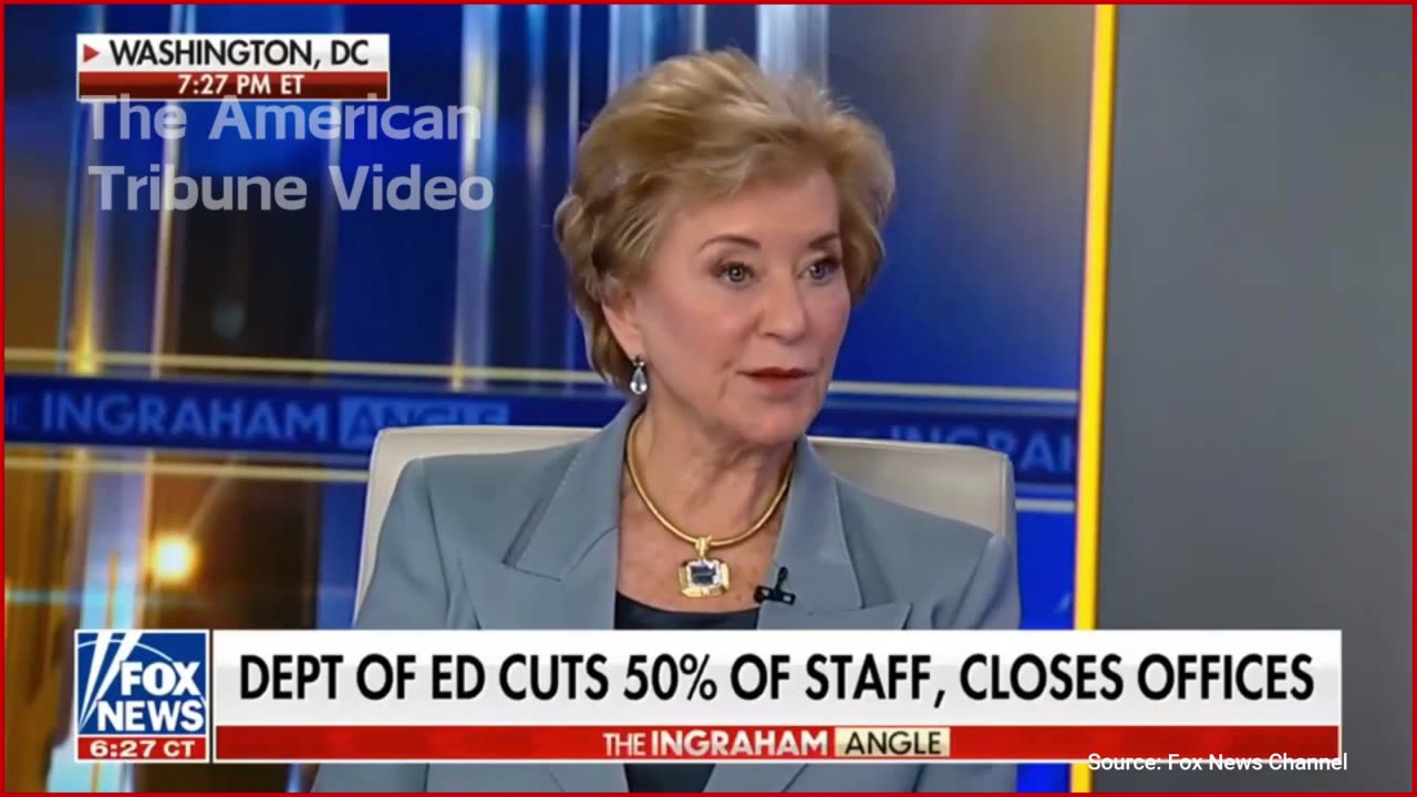 Ed Sec Linda McMahon SHUTS DOWN Woke Talking Points From Dem Leaders
