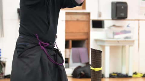 Cutting with the My Little Pony Katana from Dremsword