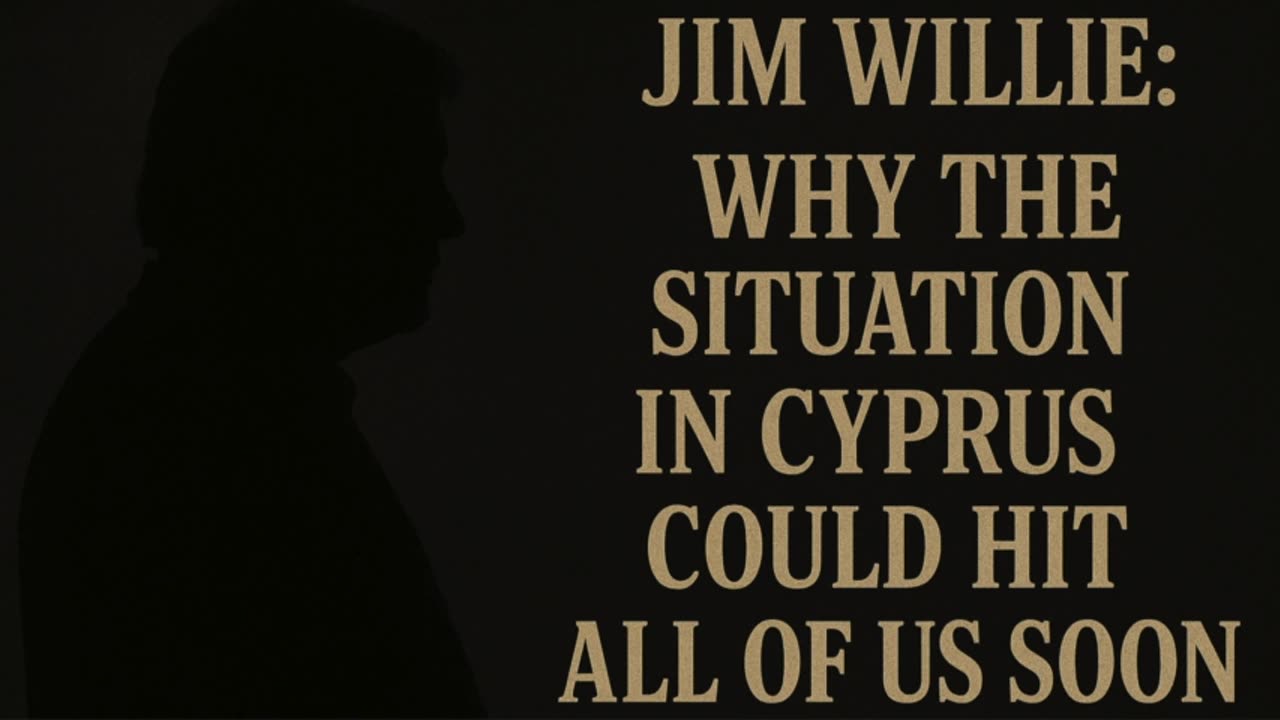 Jim Willie Interview: The Cyprus Crisis That Could Change Everything