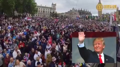 The British public love trump ❤️ 🇺🇸