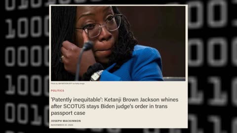 Judge Kentaji Brown Jackson Whines About Transgender Passport Case