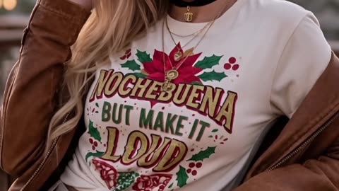 Why fit in when you can make Nochebuena LOUD? You feel this too right? #holidayvibes #loudandproud