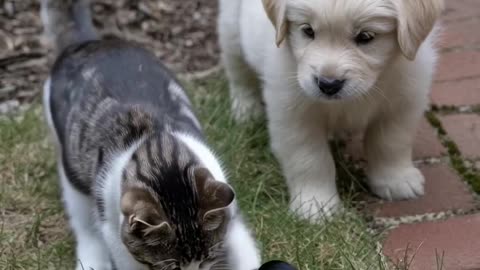 When the Squirrel Fell, Friends Came to Help