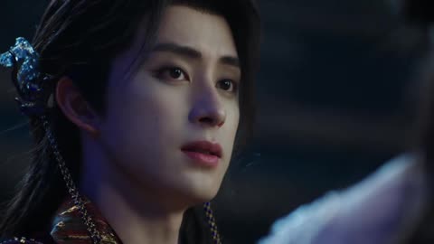 Fan Yue & Bai shuo moonlight mystique Fan Yue kisses' bai shuo for the first time episode 13