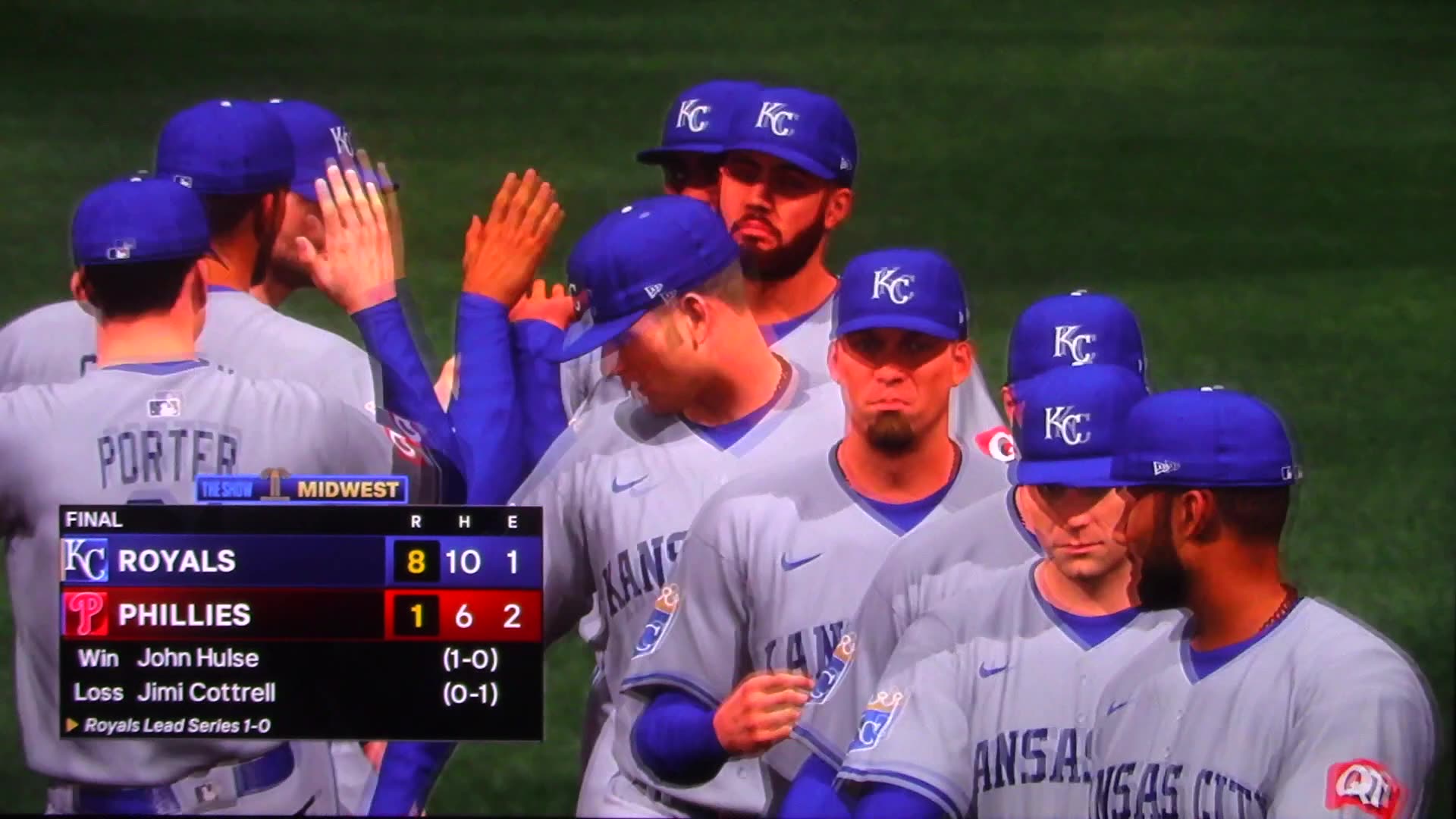 MLB The Show: Kansas City Royals vs Philadelphia Phillies (S23 G4)