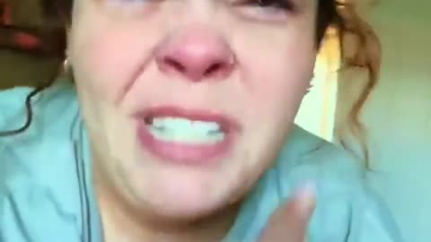 Liberal white woman FREAKS OUT over MAGA supporting deportations