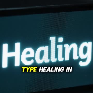 are you in need of healing