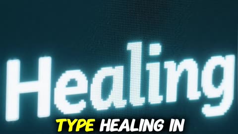 are you in need of healing