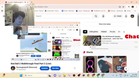 Red Ball 3 Walkthrough Part 1 (Live)
