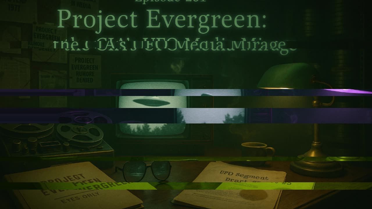 Project Evergreen: The CIA’s UFO Media Mirage (Ep 231)