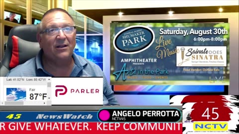 NCTV45 NEWSWATCH MORNING TUES AUGUST 26 2025 WITH ANGELO PERROTTA