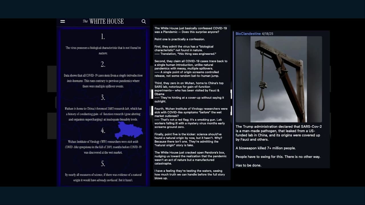 WhiteHouse.Gov information about Covid-19