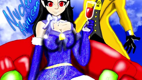 Oc speedpaint new dress for the vampire god