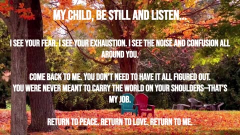 A CONVERSATION WITH GOD: TWO CHAIRS, ONE HEART | ❤️ I LOVE YOU, GOD! | #short