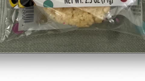 Disney Parks Minnie's Bake Shop Chocolate Flavored Crisped Rice Cereal Treat in Mickey Shape