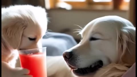 AI baby caring mother