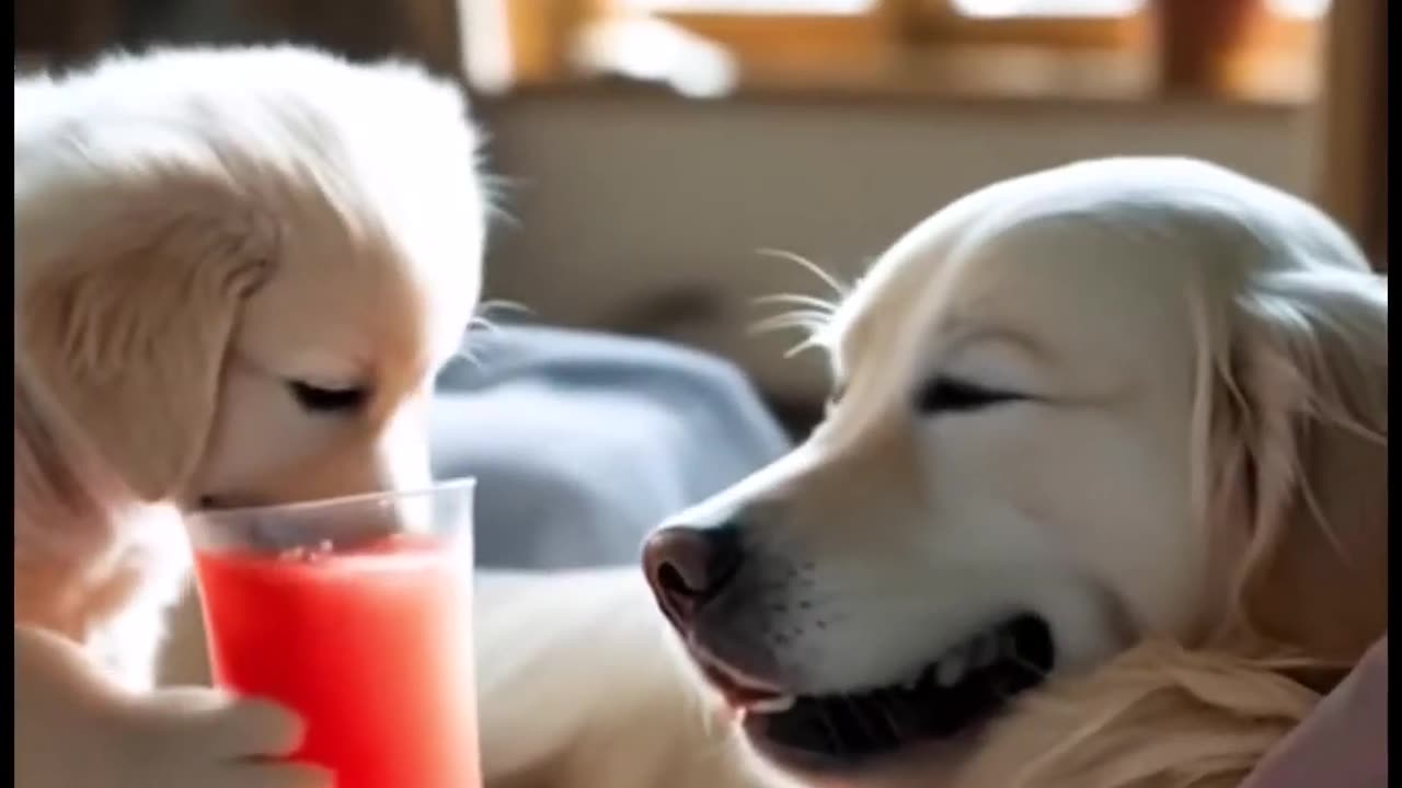 AI baby caring mother