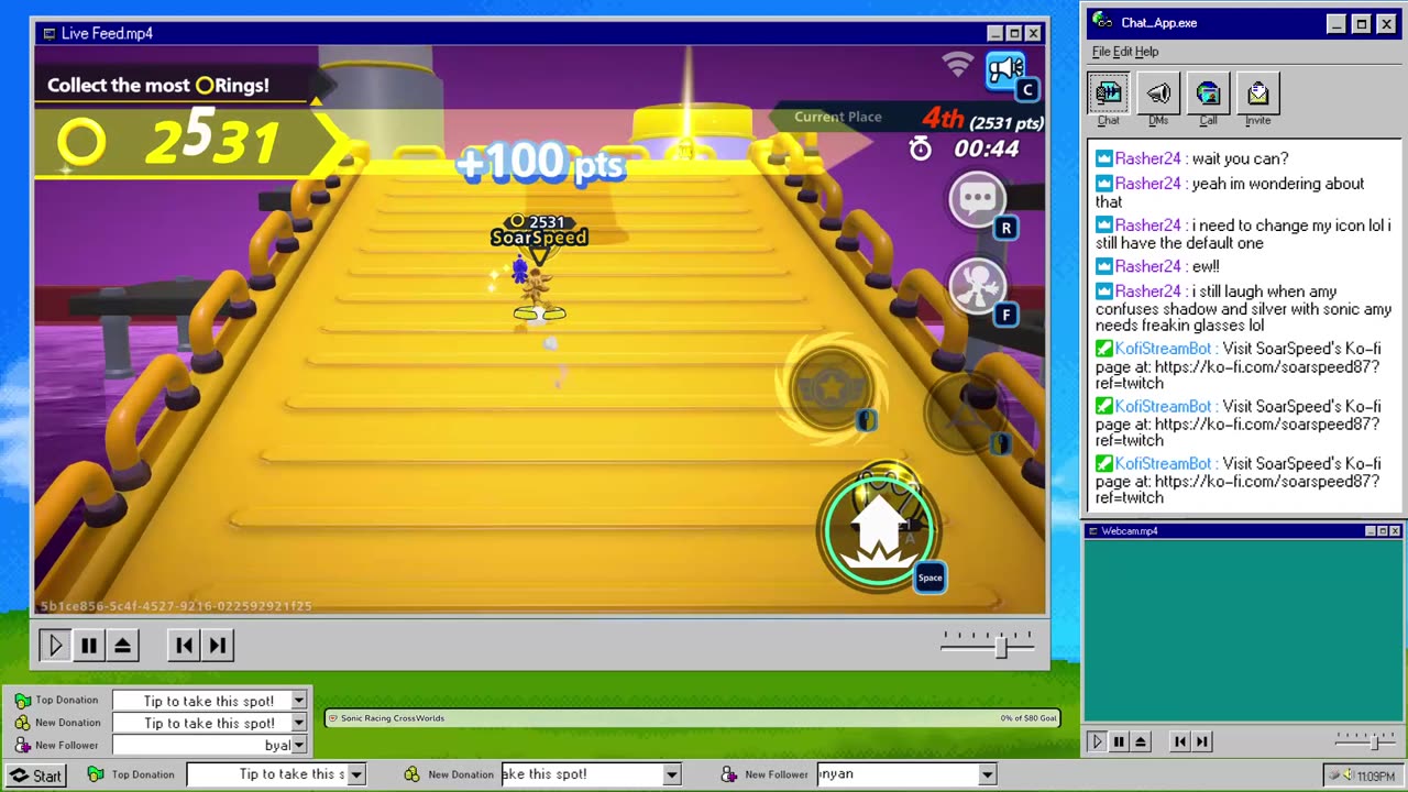 Trying out Sonic Rumble!