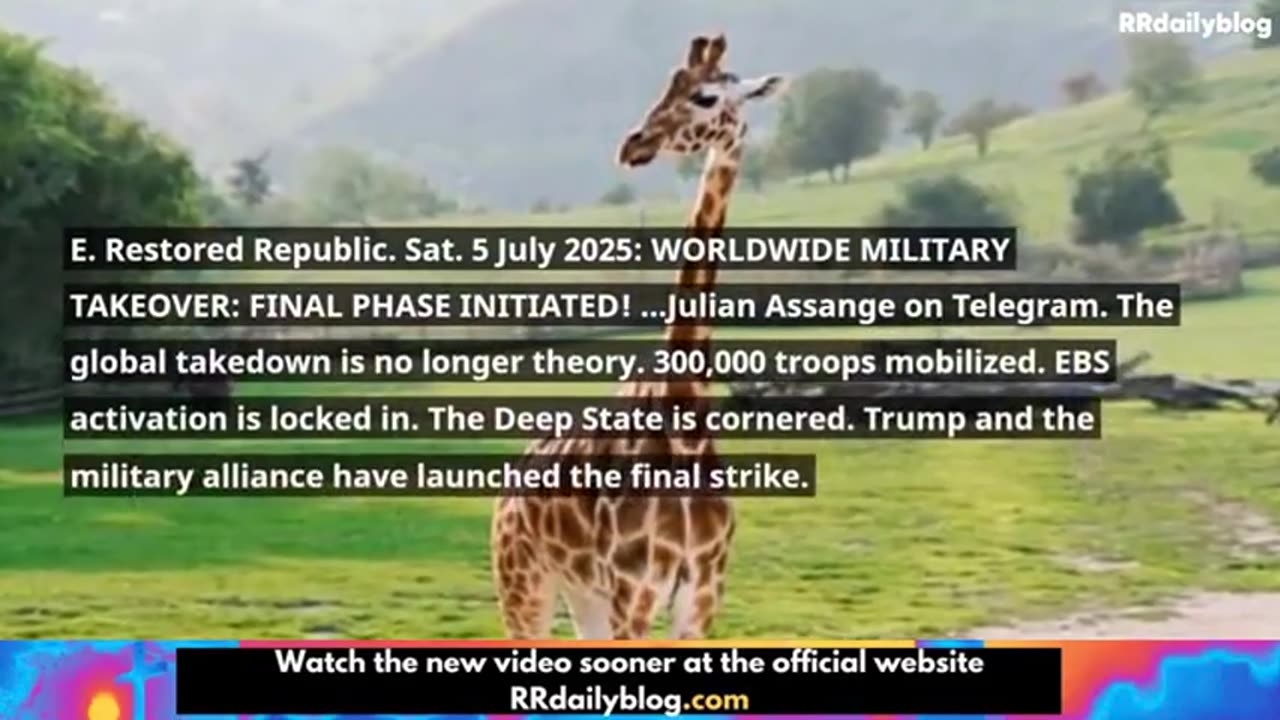 Restored Republic via a GCR: Update as of July 7, 2025