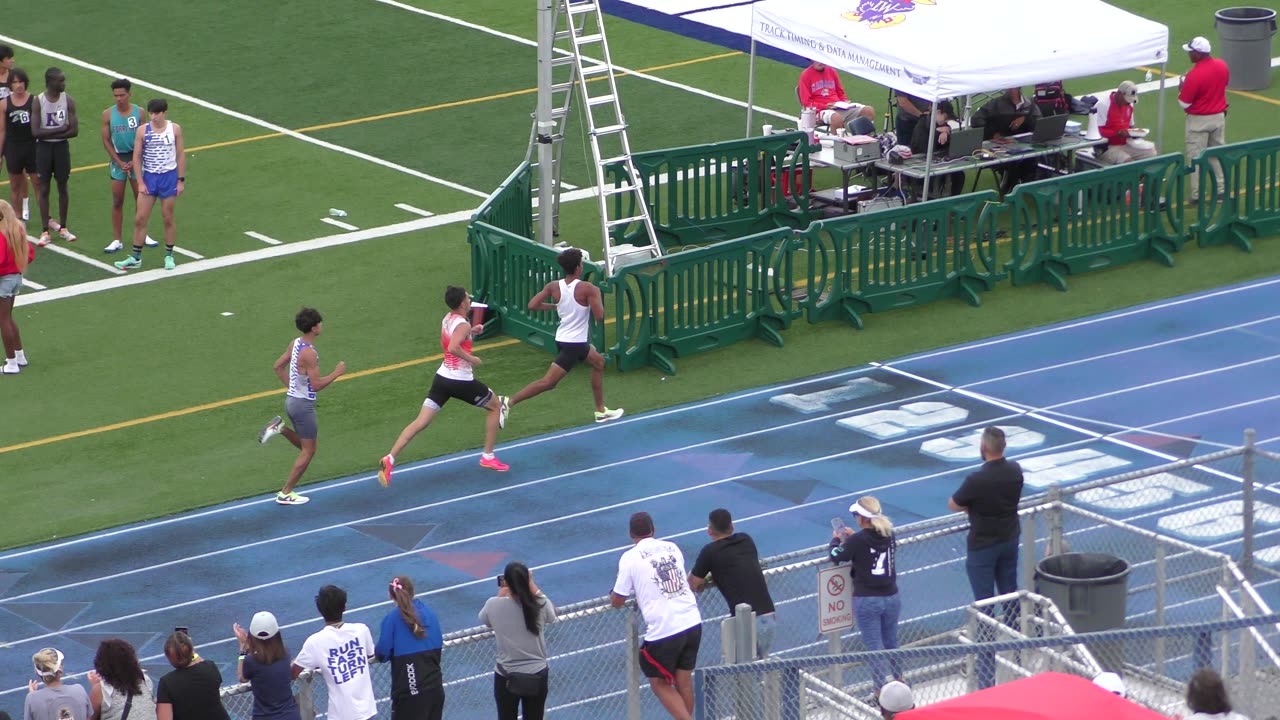 Boys 800m Section 1 Finals GMAC Championship 2025