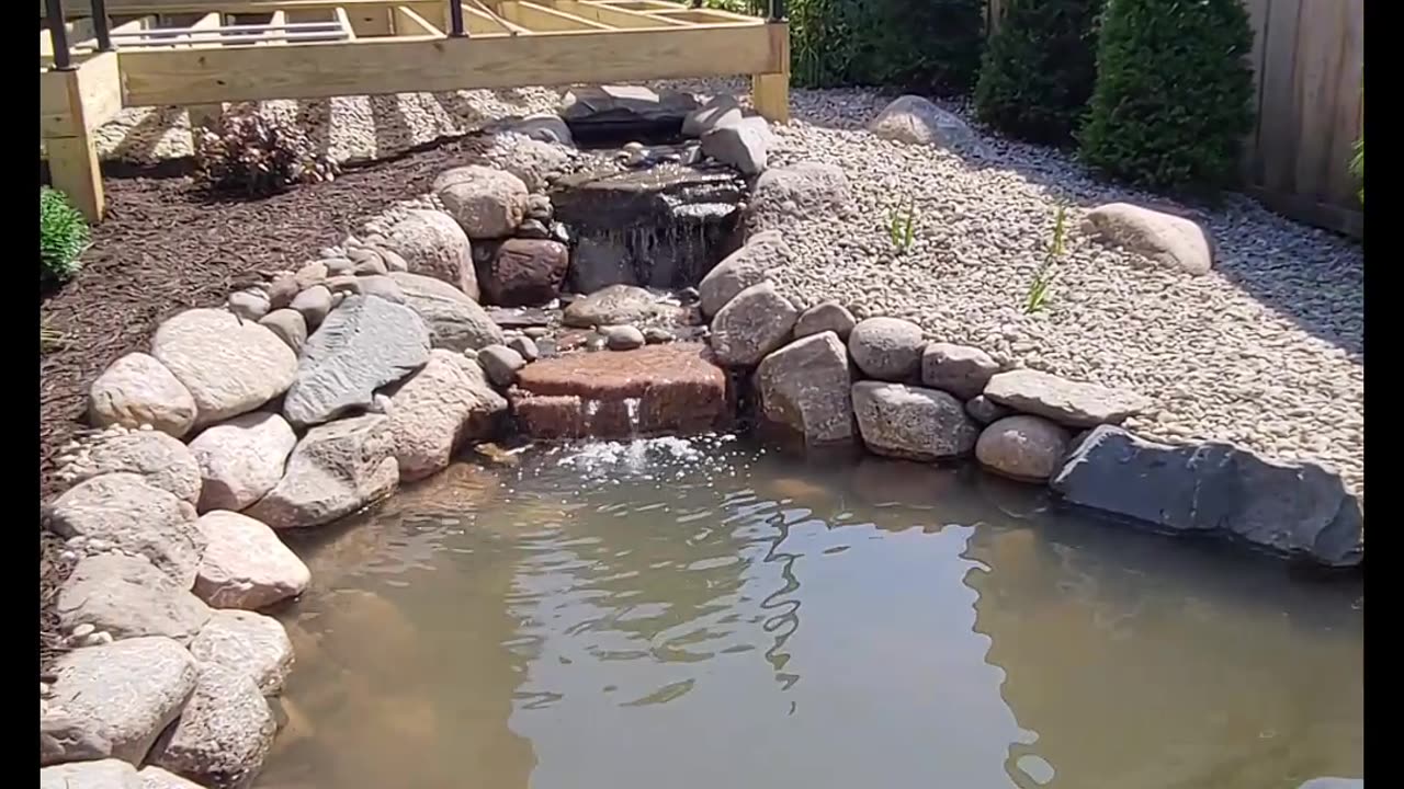 Backyard Transformation with a Tranquil Pond 🌿💧