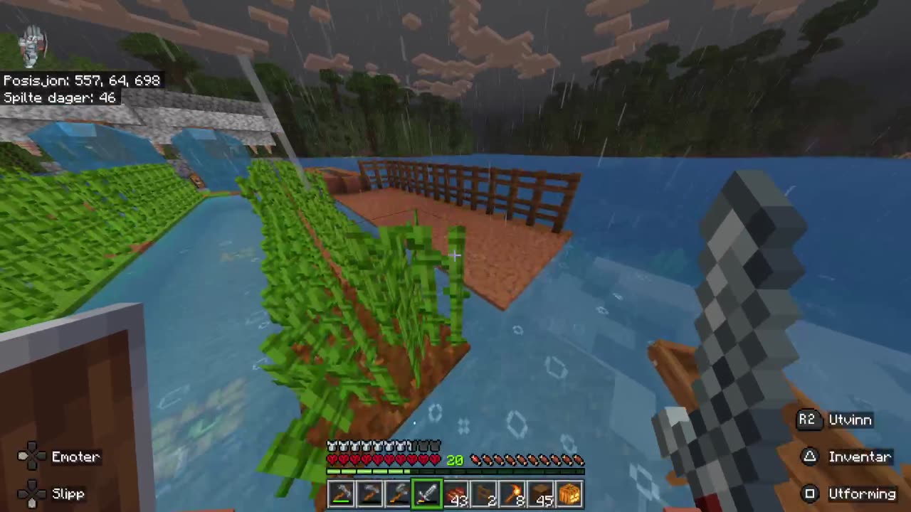 Playing Minecraft Hard Core with friends part 9 Last lets play stream