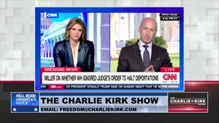 Stephen Miller Fact Checks CNN Host Live on Air