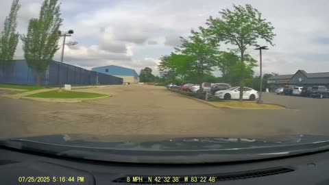 Roundtrip Drive From Levagood Area, Dearborn To Al Oumara, W Maple Rd, W Bloomfield, MI, 7/25/25