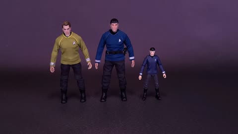 Hiya Toys Star Trek 2009 Spock Exquisite Super Series 1:12 Scale Action Figure