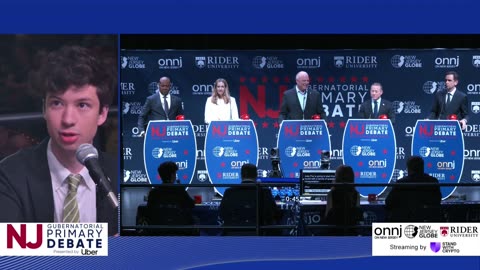 Watch it Again: New Jersey Democratic & Republican Gubernatorial Primary Debate, Presented by Uber