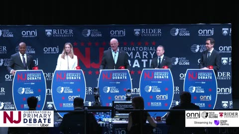 Watch it Again: New Jersey Democratic & Republican Gubernatorial Primary Debate, Presented by Uber