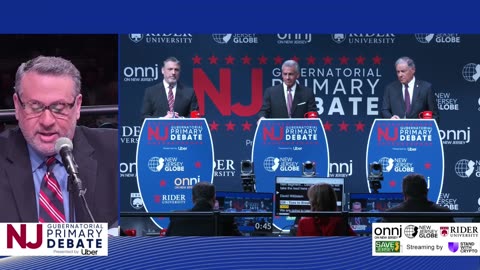 Watch it Again: New Jersey Democratic & Republican Gubernatorial Primary Debate, Presented by Uber