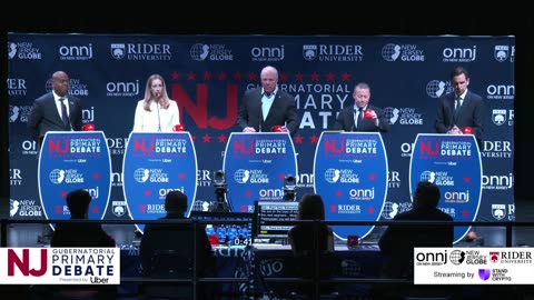 Watch it Again: New Jersey Democratic & Republican Gubernatorial Primary Debate, Presented by Uber