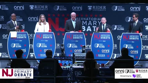 Watch it Again: New Jersey Democratic & Republican Gubernatorial Primary Debate, Presented by Uber