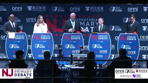 Watch it Again: New Jersey Democratic & Republican Gubernatorial Primary Debate, Presented by Uber