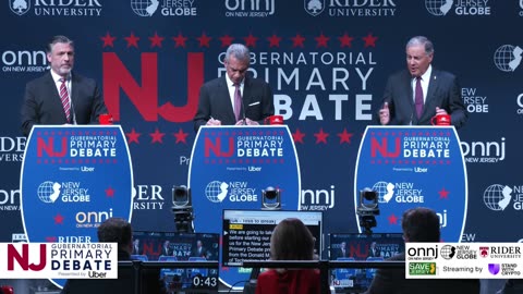 Watch it Again: New Jersey Democratic & Republican Gubernatorial Primary Debate, Presented by Uber