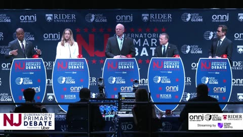 Watch it Again: New Jersey Democratic & Republican Gubernatorial Primary Debate, Presented by Uber