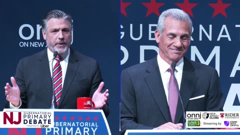Watch it Again: New Jersey Democratic & Republican Gubernatorial Primary Debate, Presented by Uber