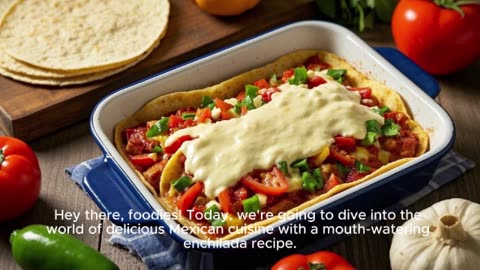 Cheesy Enchilada Recipe | Easy, Saucy & Flavor-Packed #MexicanFavorites