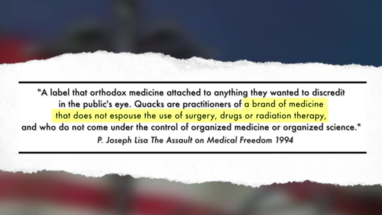The Pyramid of Power: Chapter 7 - Big Pharma and the Medical Cartel The Conscious Resistance Network