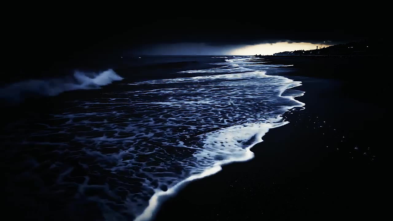 ASMR - Continuous Sound of Ocean Surf | White Noise for Deep Relaxation, Meditation and Sleep
