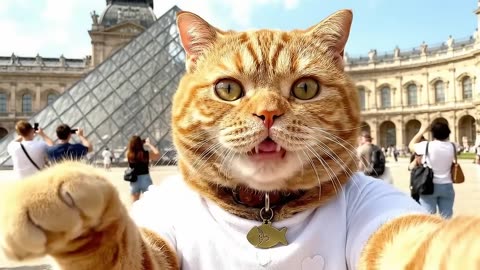 Vlog of a ginger cat from Paris