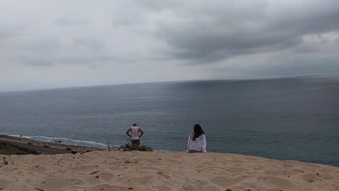 The Captains View. The Big Sand Dune, Point Mugu State Park, Thornhill Broome Beach, California.