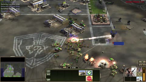 Command & Conquer Generals GLA Vs USA And China