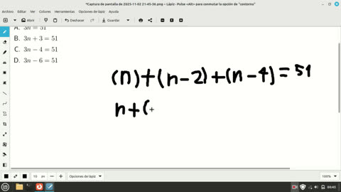 math question for entrance exam