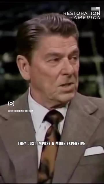 It’s amazing how wise Reagan was