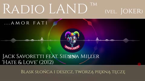 Radio LAND ™ : Jack Savoretti feat. Sienna Miller - 'Hate & Love' (2012)