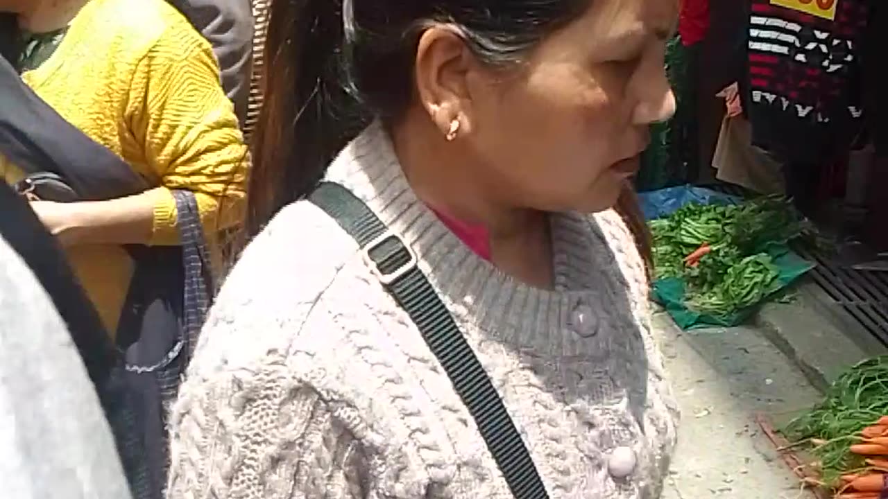 Main market of Darjeeling