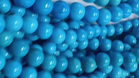 20250707-3 Sleeping Beauty Mine Turquoise Strand: Sky Dream Woven on the Wrist